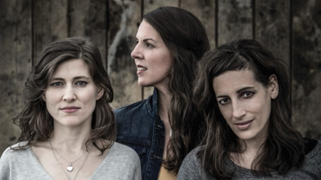 Members of The Wailin' Jennys musical group - Nicky Mehta, Ruth Moody, and 