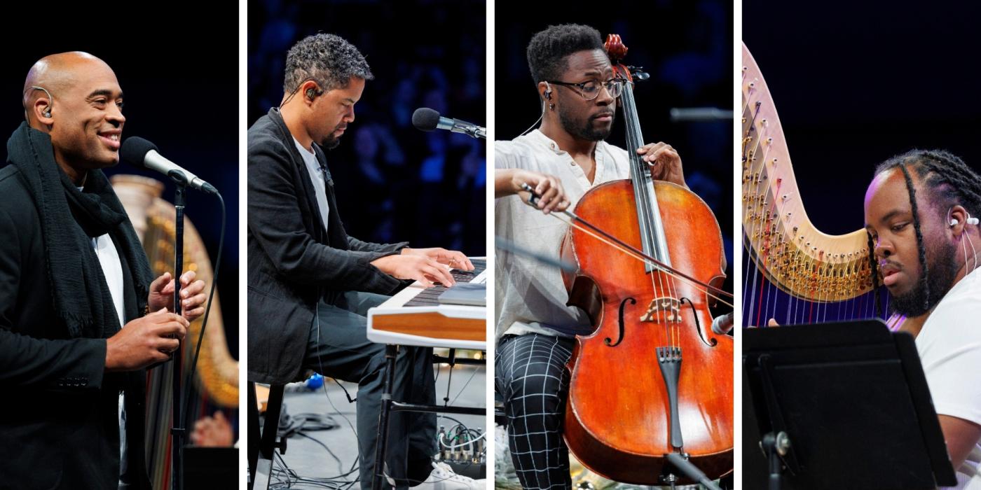 The instrumentalists of Sons of Serendip