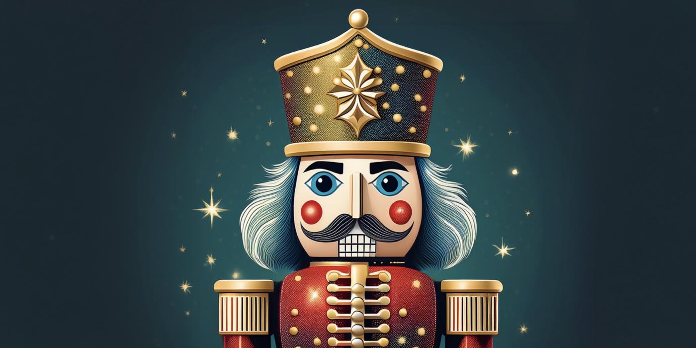 graphic image of a nutcracker