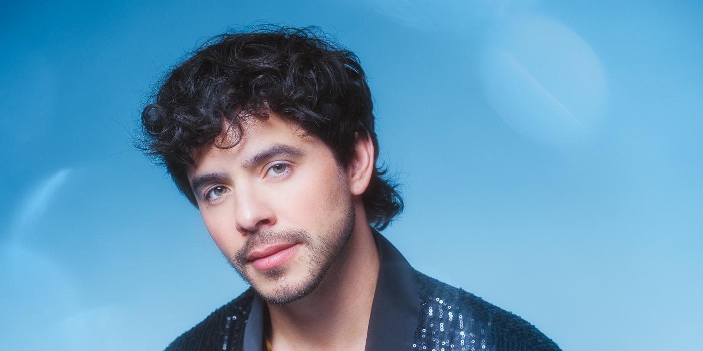 David Archuleta in a sequined blazer