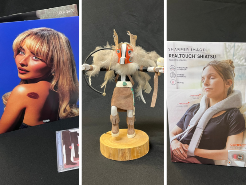 Jewelry, signed Sabrina Carpenter merch, art, gift cards and more can be found in the online auction.