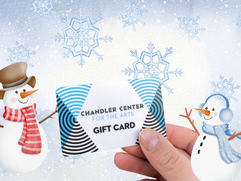 CCA Gift Card with two snowmen