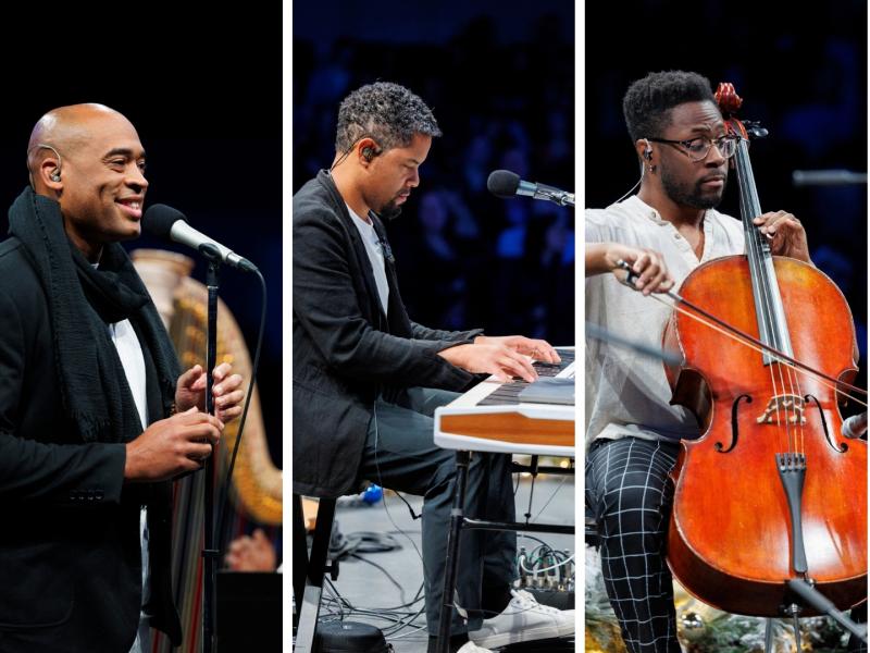 The instrumentalists of Sons of Serendip