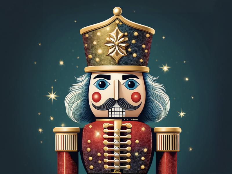 graphic image of a nutcracker