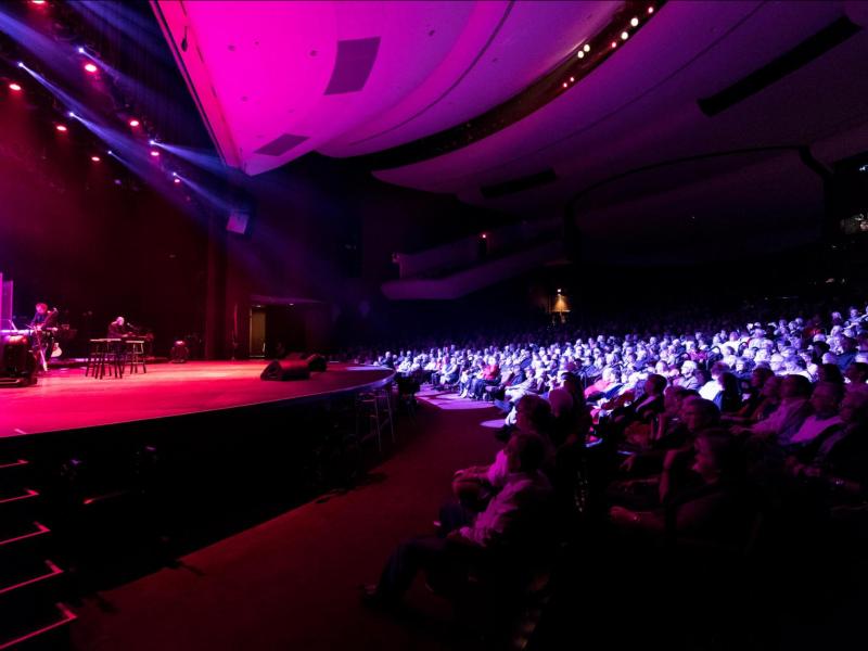 Steena Murray Mainstage can seat 800 to 1500 people.