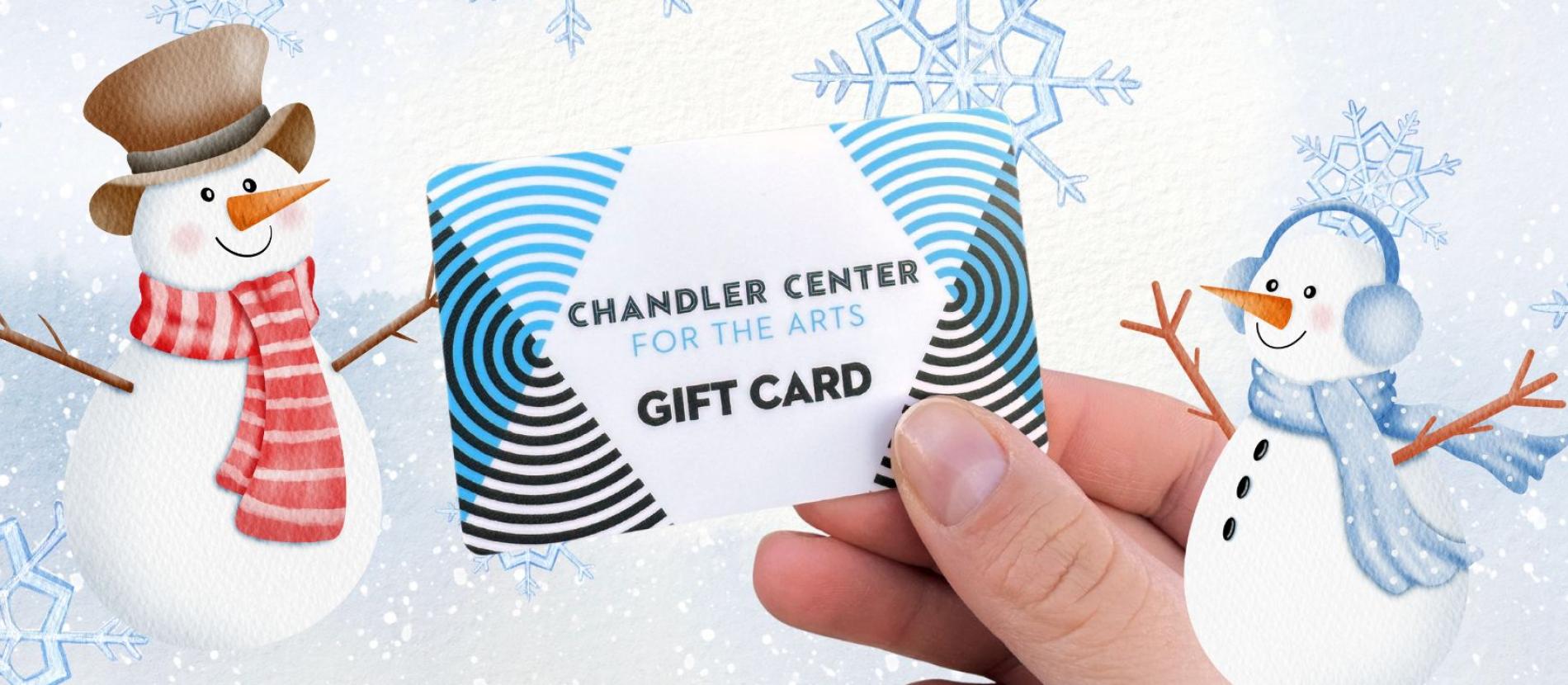 CCA Gift Card with two snowmen
